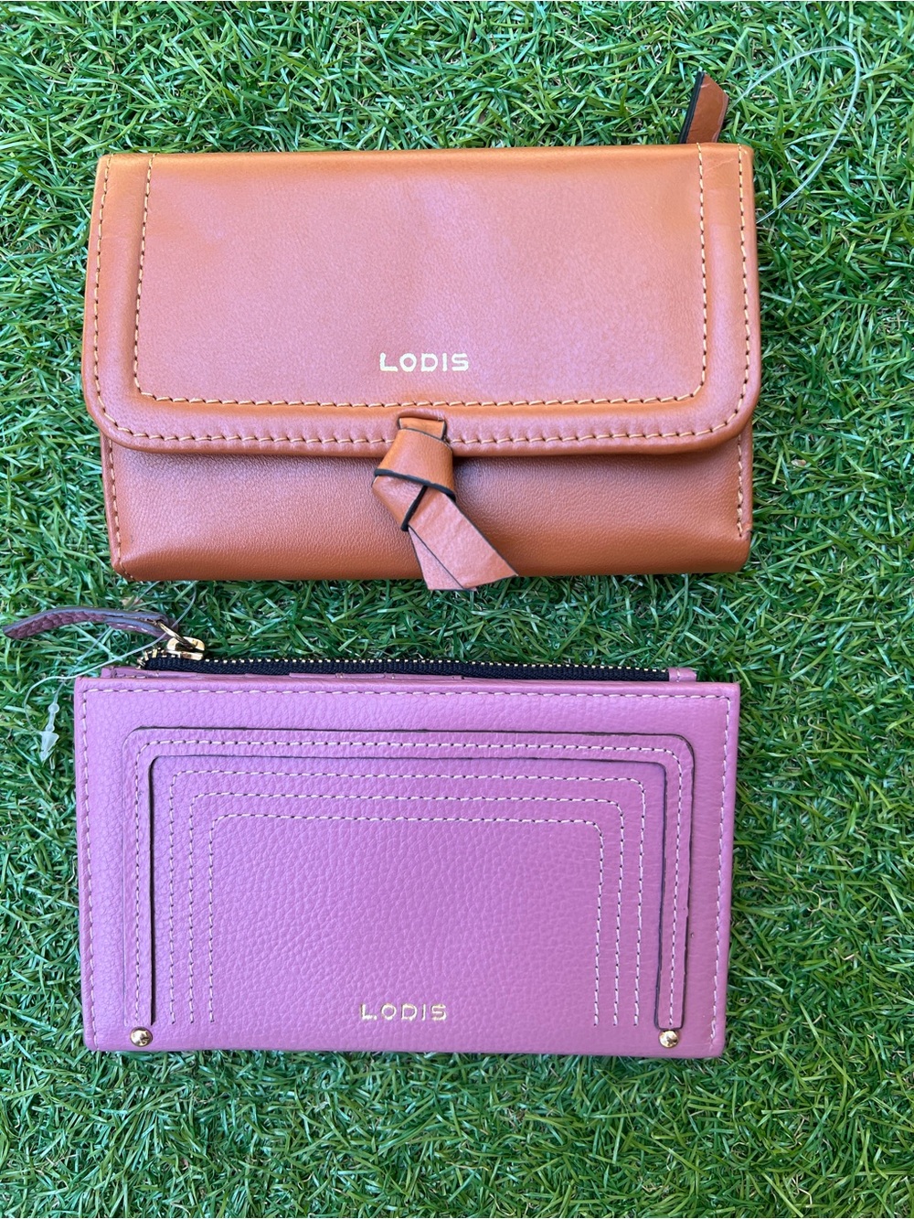 Lodis Leather Compact Wallet Bundle